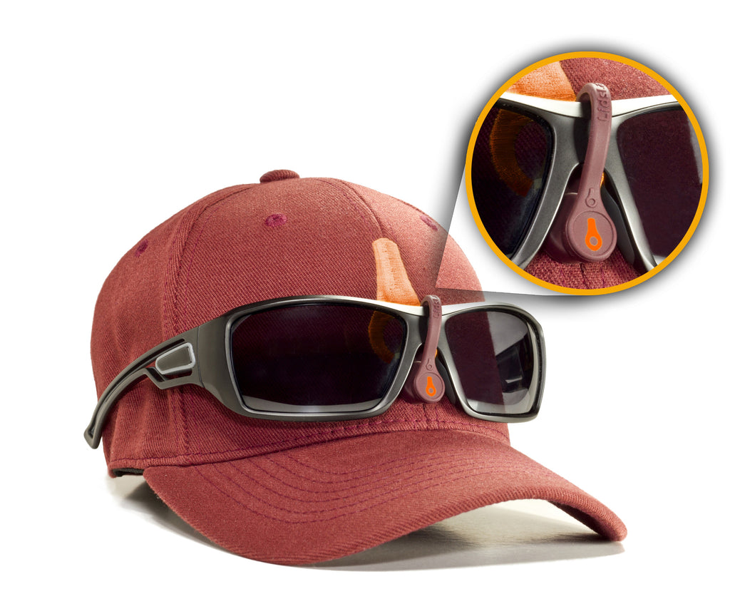 LidsLash Maroon Orange Magnetic Sunglass Glasses Strap